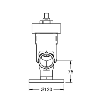 m_80100060_d_bl2.pdf Maßzeichnung Haupthydrant DN 40, Artikelnummer: 80 1000 60