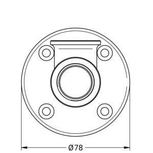 m_8710080176_b_bl1.pdf Maßzeichnung NOVALAB- muurplaat G3/4"voor opbouwmontage, Artikelnummer: 87 1008 01 76