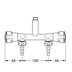 m_7001081536_b_bl2.pdf Maßzeichnung NOVALAB laboratoriumkraan T-vorm voor water (WPC), aansluiting G3/8", Artikelnummer: 70 0108 15 36